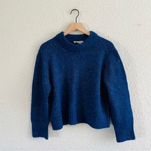 Everlane Blue Crewneck Sweater